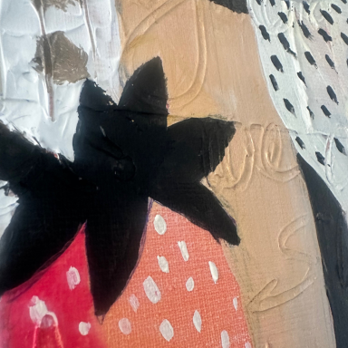 Detail Kunstvoller Hase